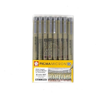 Foto 1 | Estilógrafos de Colores Pigma Micron 005 Sakura
