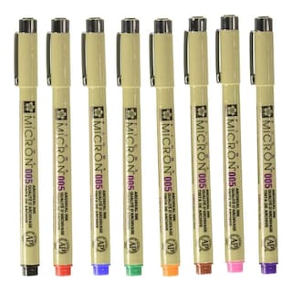Foto 3 | Estilógrafos de Colores Pigma Micron 005 Sakura