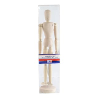 Foto 1 | Maniquí Masculino Articulado De Madera 40.5 Cm Atl