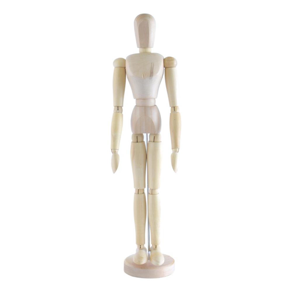Foto 2 | Maniquí Masculino Articulado De Madera 40.5 Cm Atl