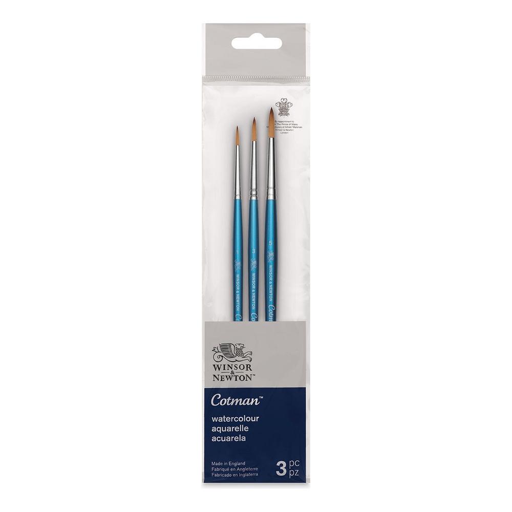 Foto 3 pulgar | Pinceles Cortos Acuarela Cotman V1 Winsor & Newton