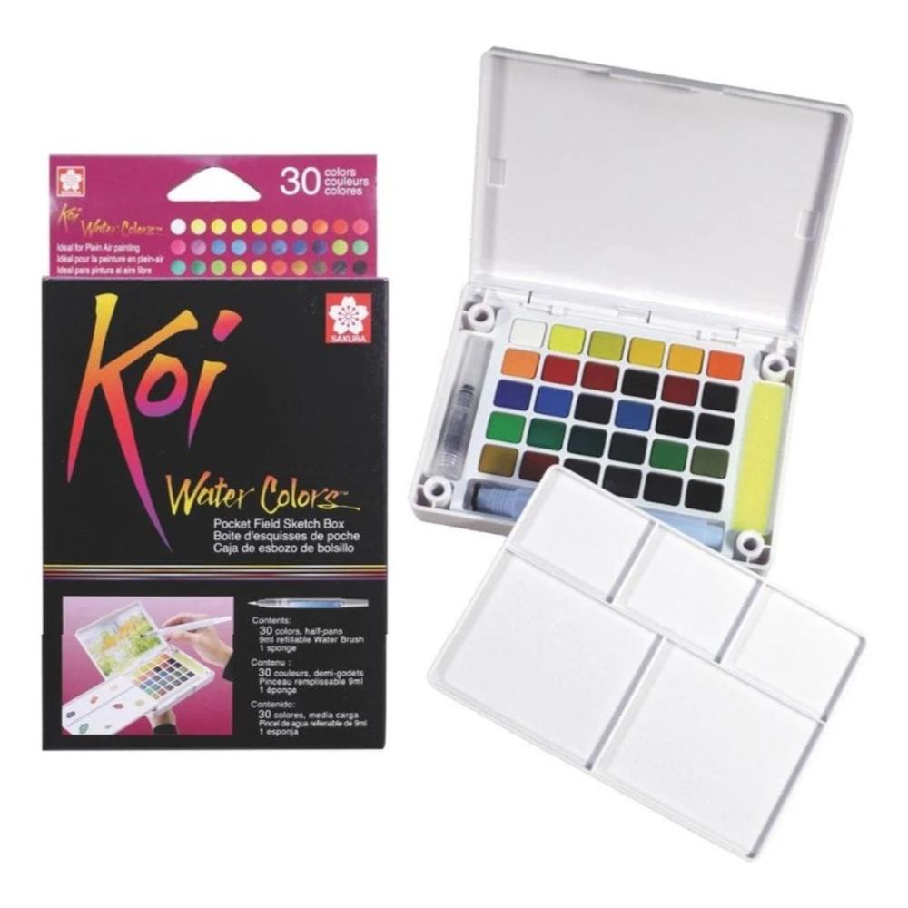 Foto 2 | Sketch Box con 30 Pasteles de Colores Sakura