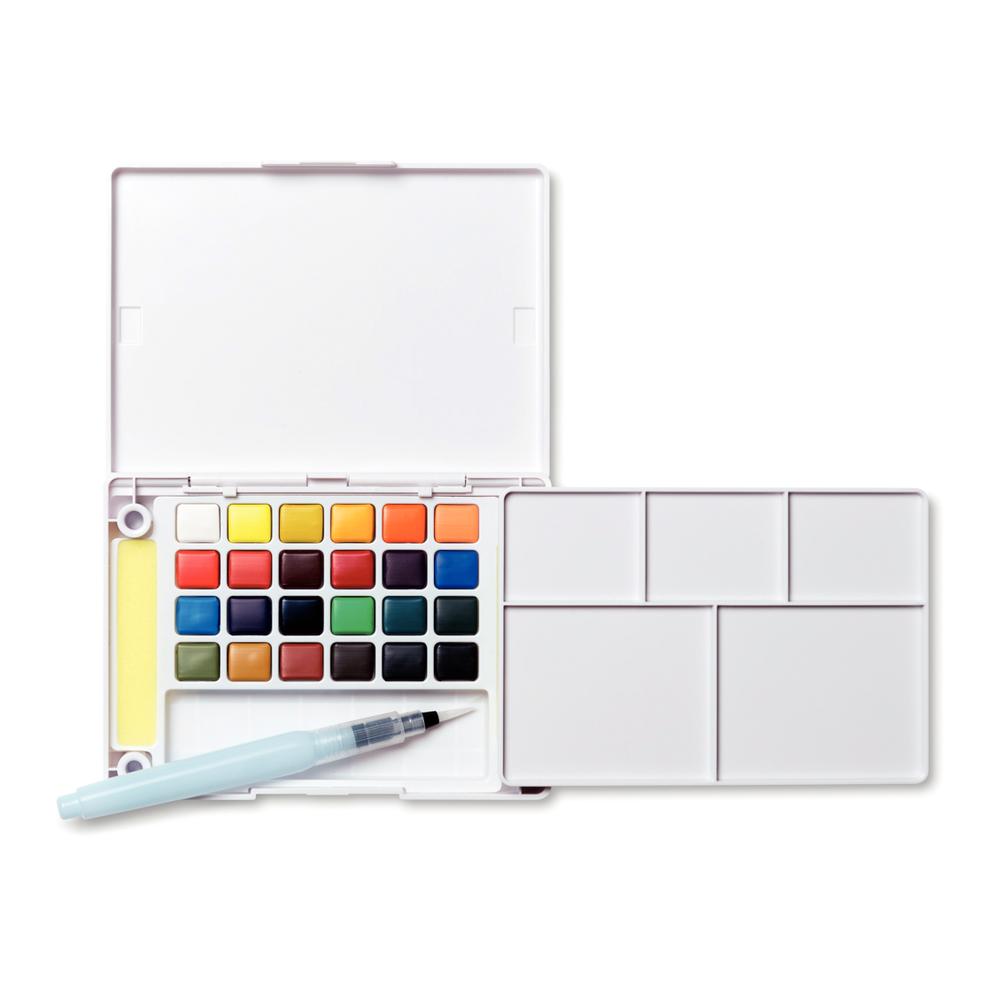 Foto 4 | Set Sketch Box con 24 Medias Pastillas Koi Sakura