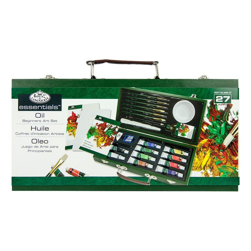 Estuche de Madera con Óleo Beginners Royal & Langnickel
