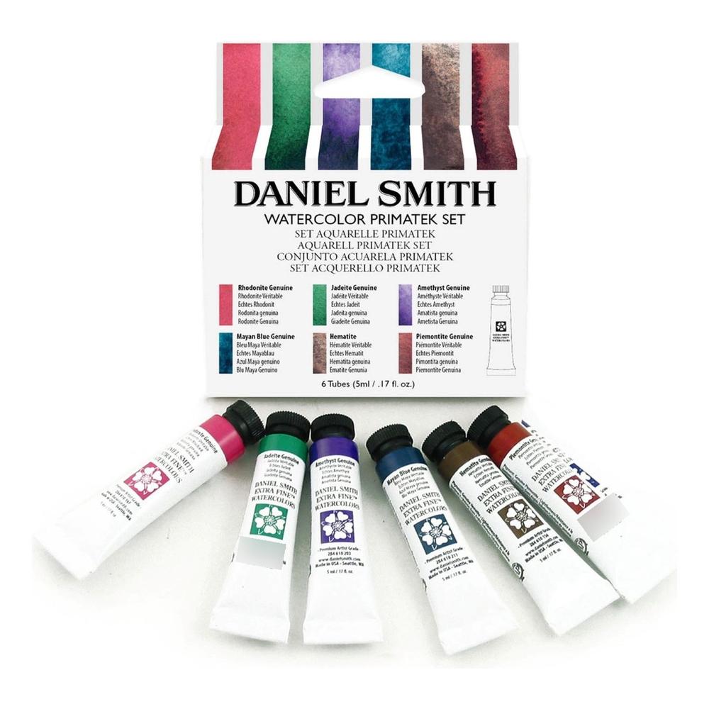 Acuarelas Daniel Smith Primatek Watercolor 6 Tubos De 5 Ml $971