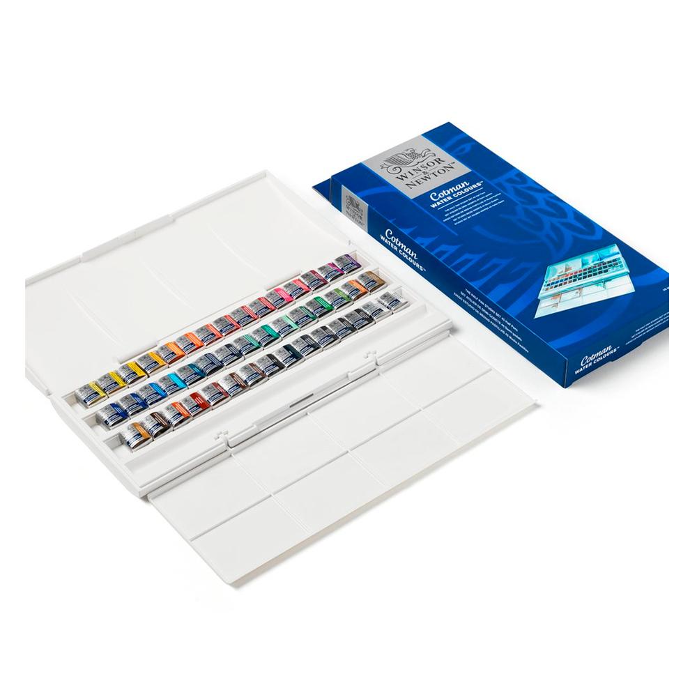 Foto 3 pulgar | Set De Acuarela Cotman Con Medio Mascarillador Winsor & Newton