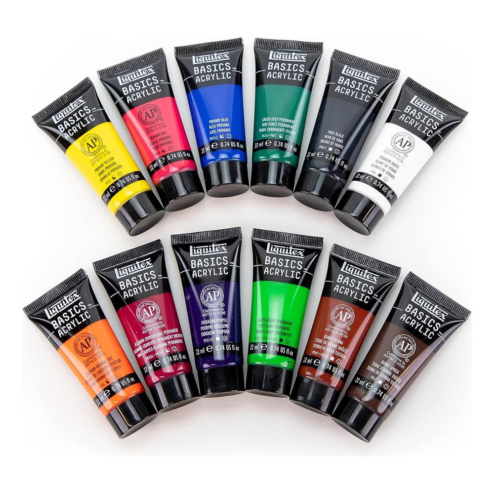 Foto 2 | Pintura Acrílica 12 Colores Basicos 22ml Liquitex