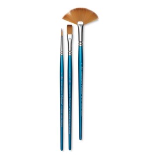 Foto 2 | Set de 3 Pinceles Cortos V3 Cotman de Winsor & Newton para Acuarela de Alta Calidad