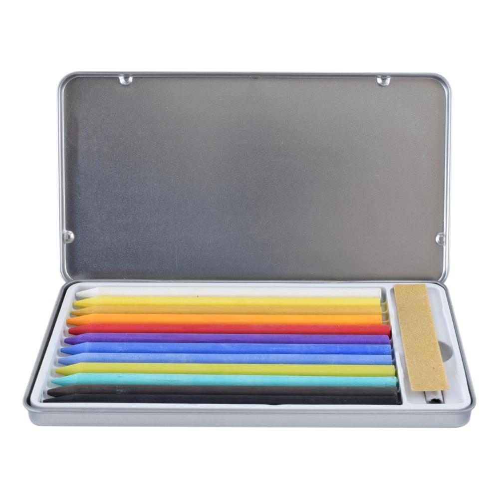 Foto 3 | Lápices Pastel De Colores Sin Madera Profesional Atl