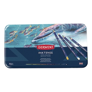 Foto 2 | Inktense Estuche Metal Con 72 Lápices De Colores Derwent
