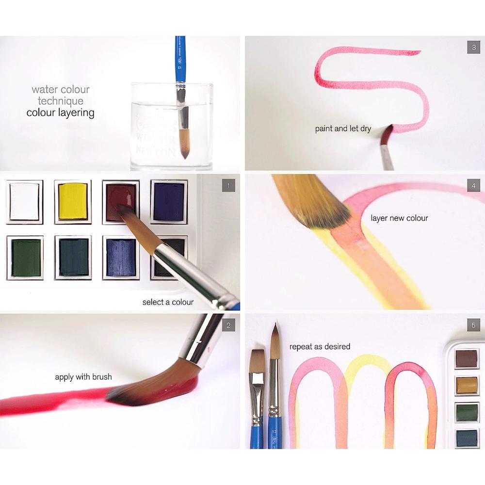 Foto 6 pulgar | Acuarela Cotman 12 Piezas 8 Ml Arte Winsor & Newton