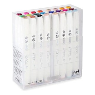 Foto 1 | Maletín Con 24 Marcadores Touch Brush Shinhan Art