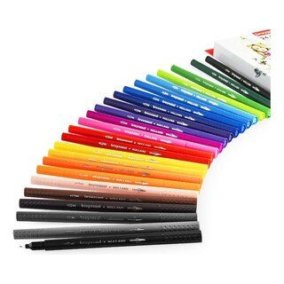 Foto 3 | Rotuladores Doble Punta 24pz Colores Expression Bruynzeel