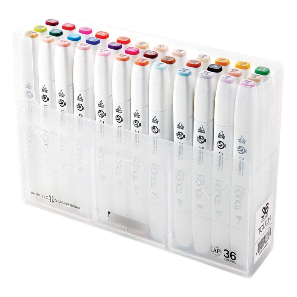 Foto 4 pulgar | Set Con 36 Marcadores Touch Brush Shinhan Art