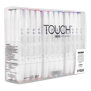 Foto 4 | Set Con 36 Marcadores Touch Brush Shinhan Art
