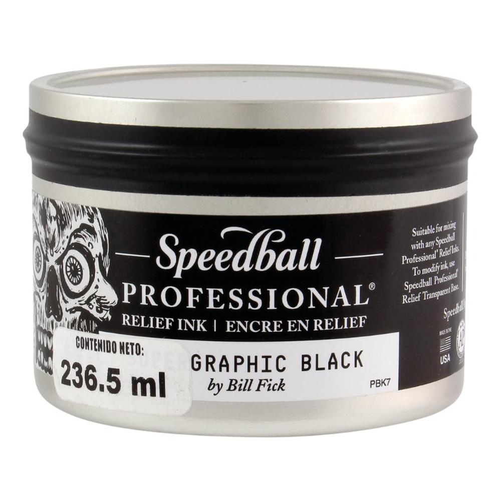 Foto 2 pulgar | Tinta Profesional Supergraphic Black Speedball 236.5ml