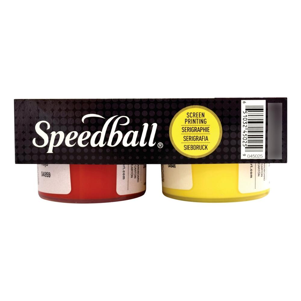 Foto 3 | Juego De 4 Tintas Para Serigrafía En Tela Speedball
