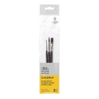 Foto 1 | Pinceles Cortos V1 Galeria Acrilico Winsor & Newton