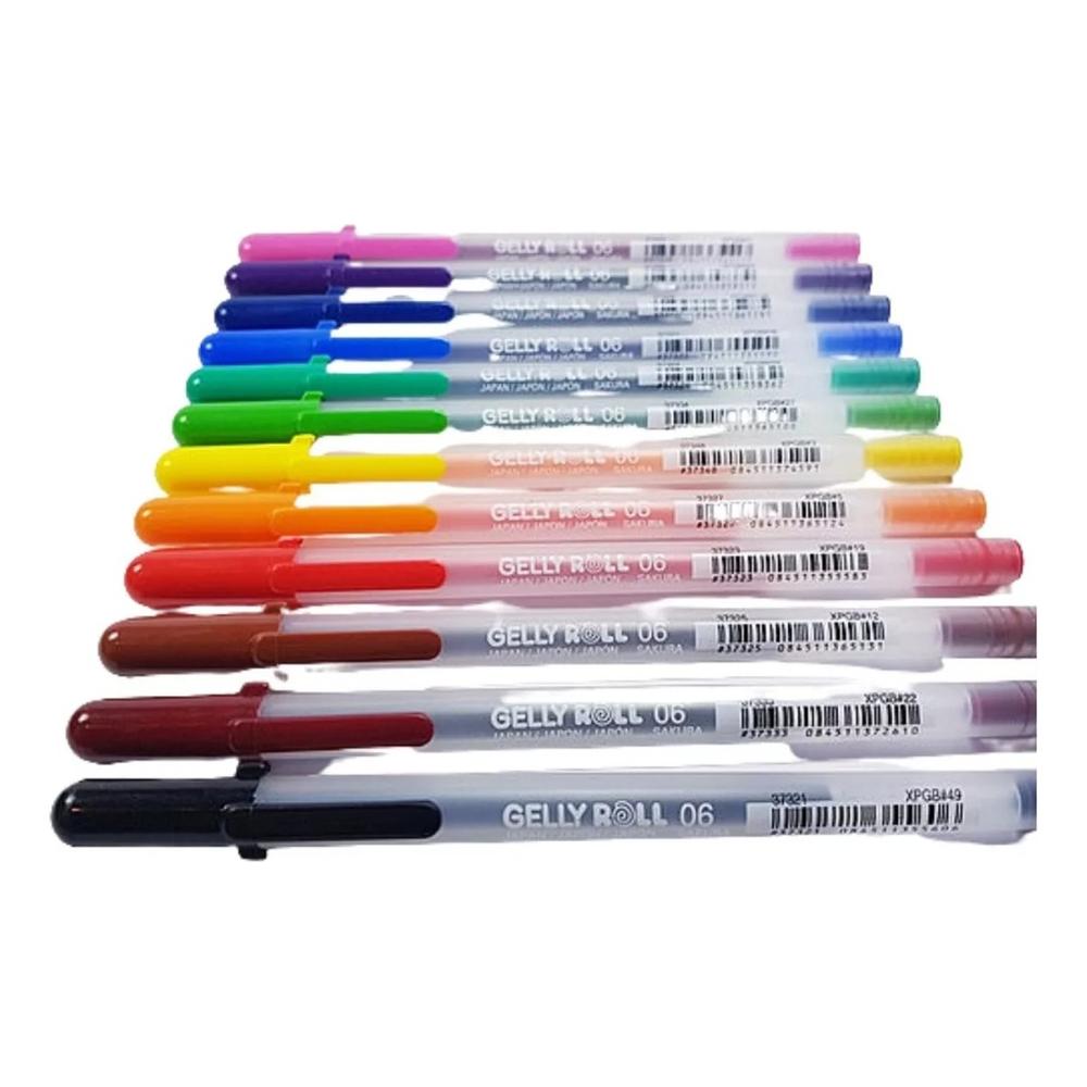Foto 3 pulgar | Plumas Sakura Gelly Roll Clásica Tinta Gel Regular 0.3mm Sakura