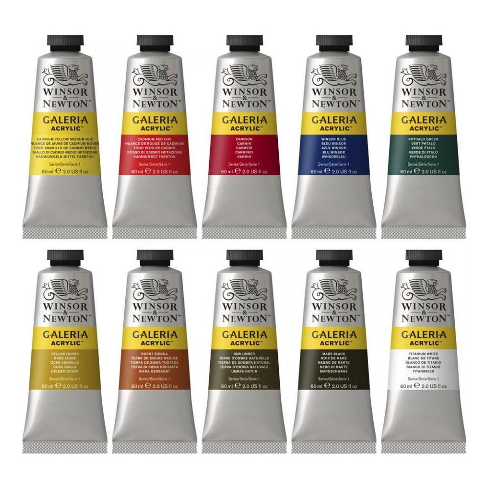 Foto 1 | Set De Pintura Acrílica 60ml Galeria Winsor & Newton