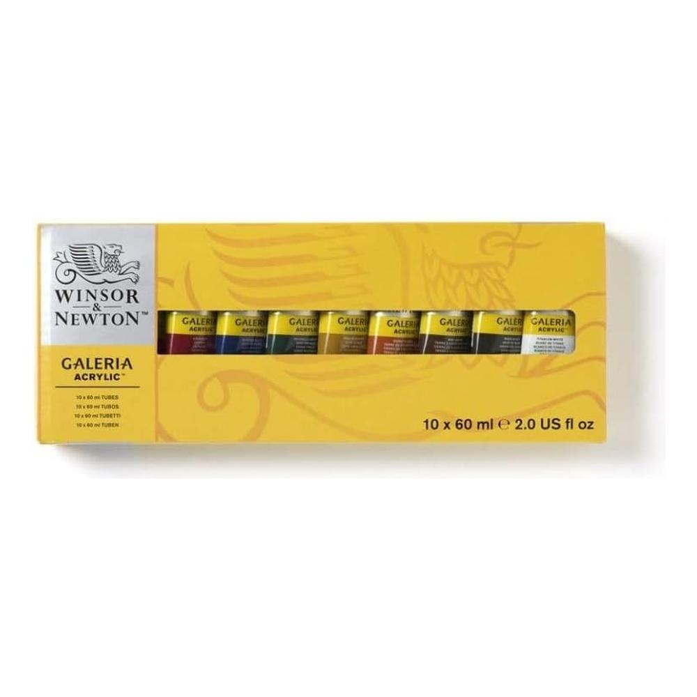 Foto 4 pulgar | Set De Pintura Acrílica 60ml Galeria Winsor & Newton
