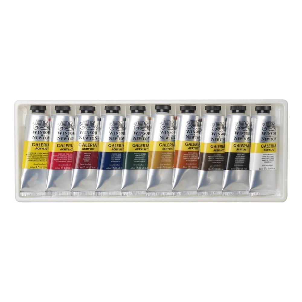 Foto 5 pulgar | Set De Pintura Acrílica 60ml Galeria Winsor & Newton