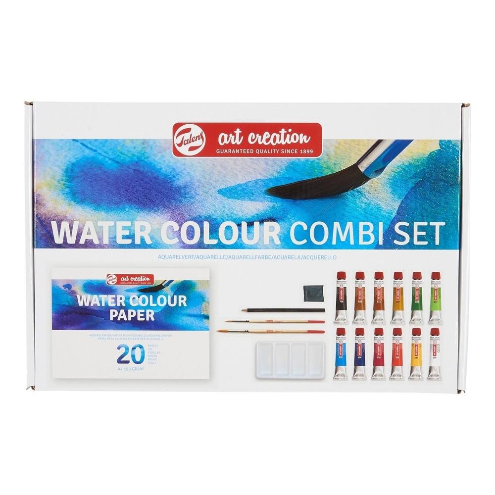 Foto 4 pulgar | Acuarelas Watercolour Kit Básico De Art Creation