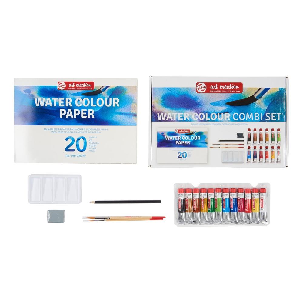 Foto 5 pulgar | Acuarelas Watercolour Kit Básico De Art Creation
