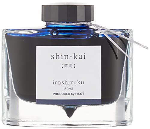 Foto 2 pulgar | Tinta Para Pluma Estilográfica Pilot Iroshizuku Shin-kai Deep 50 Ml - Venta Internacional.