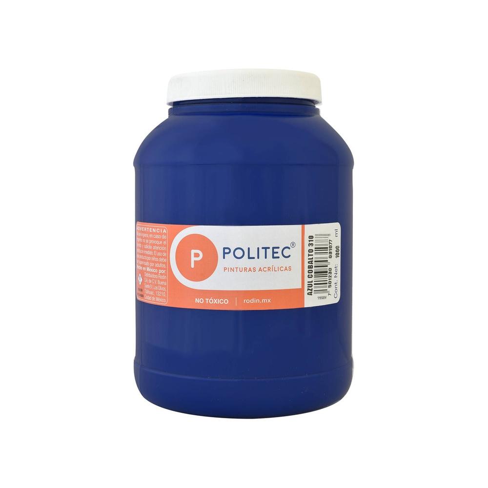 Foto 2 pulgar | Pintura Acrilica Linea 300 1lt Politec