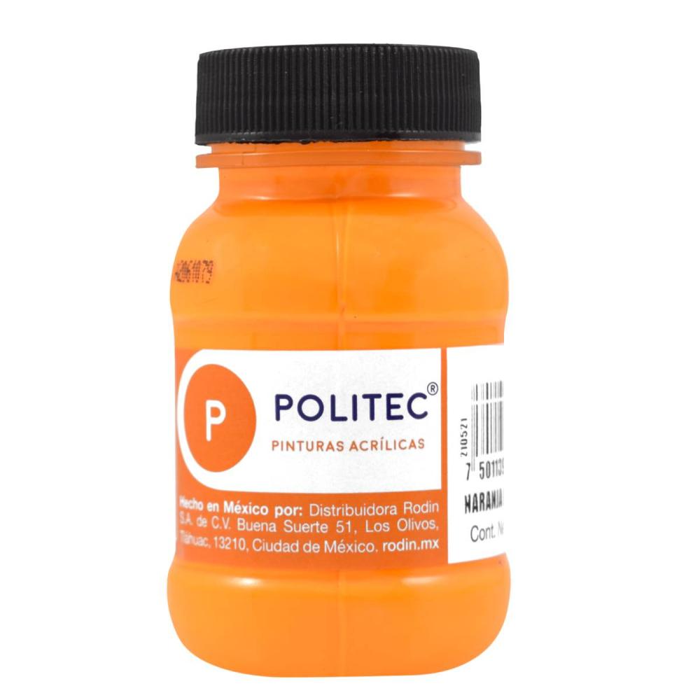 Foto 2 pulgar | Pintura Acrilica Flourescente L-800 100ml Politec