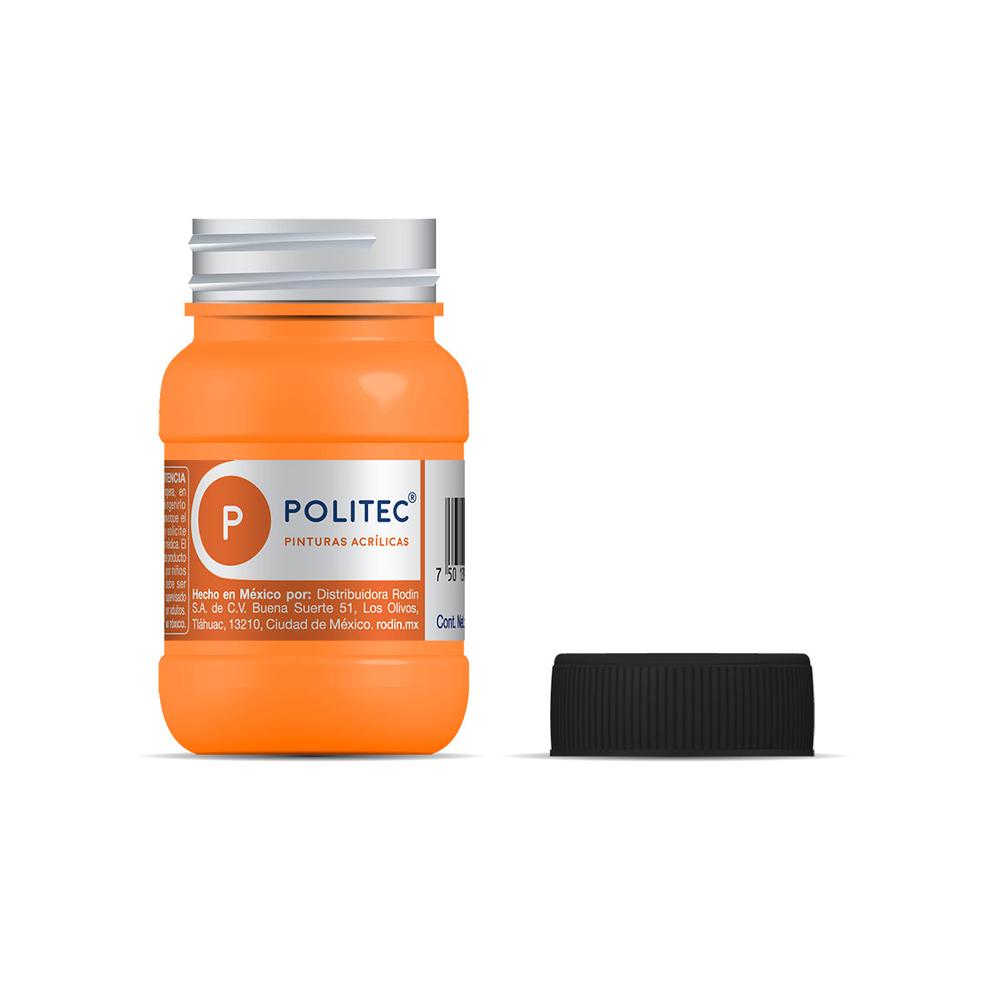 Foto 4 | Pintura Acrilica Flourescente L-800 100ml Politec