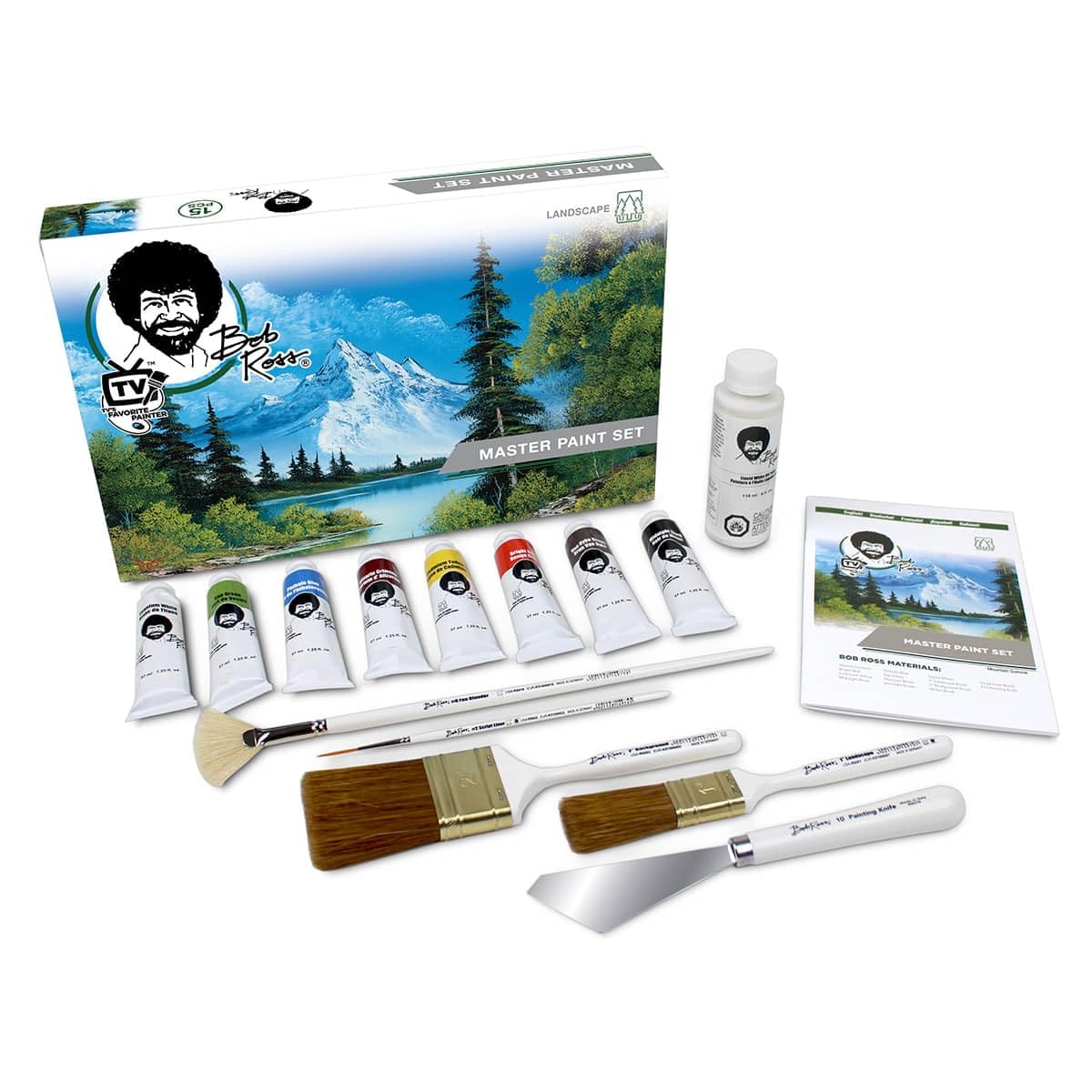 Foto 2 pulgar | Set De Pintura Martin/ F. Weber Bob Ross Master Con Dvd - Venta Internacional.