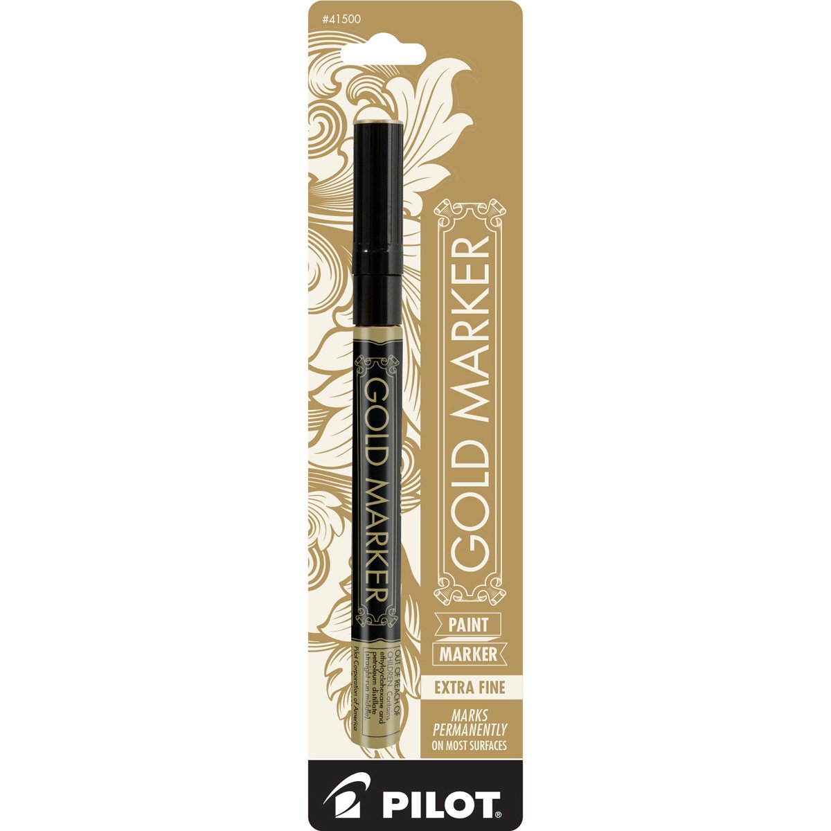 Marcador De Pintura Pilot Gold Metallic Permanente Extrafino - Venta Internacional. $369