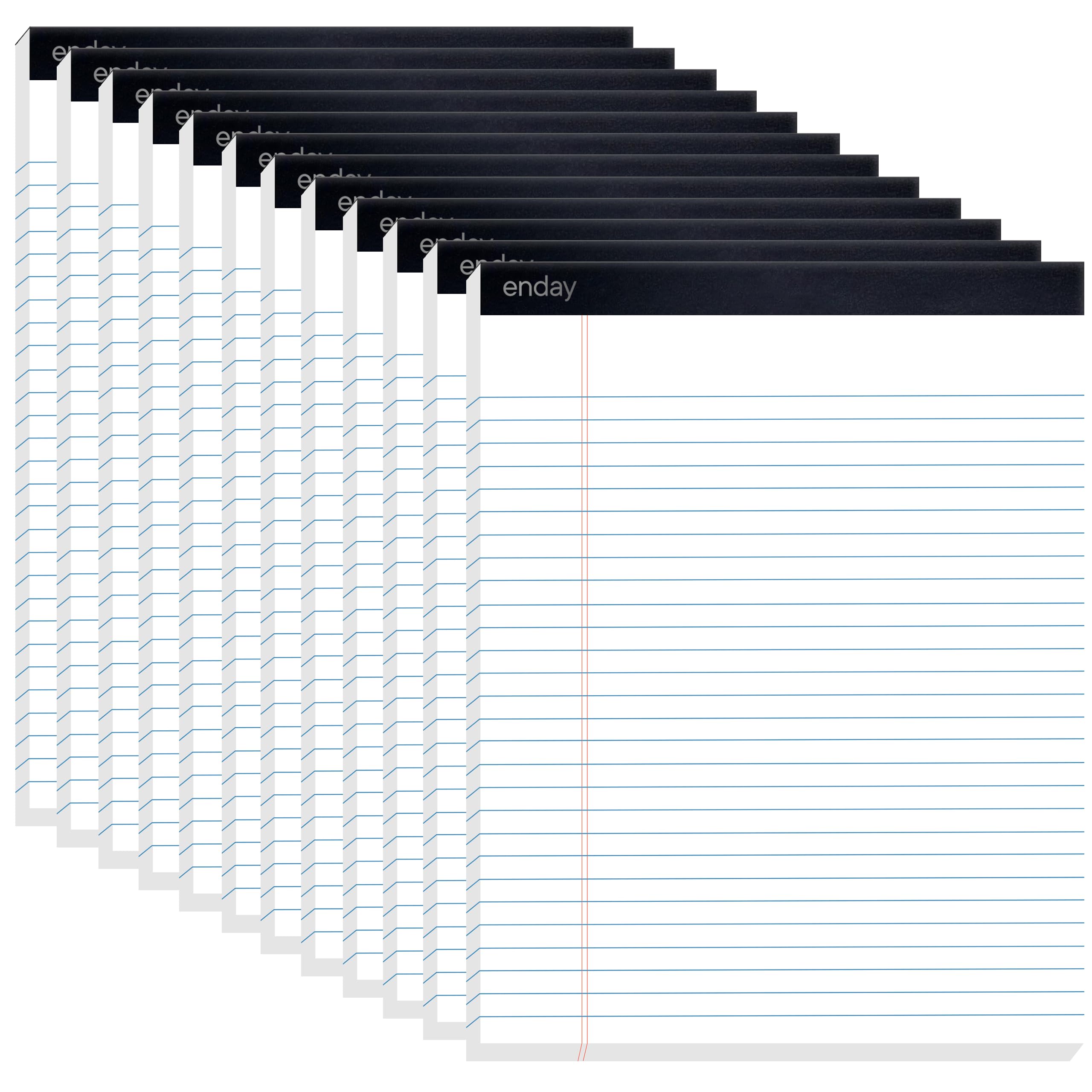 Foto 2 pulgar | Bloc de Notas Enday 12 Paquetes 50 Hojas por Bloc 21,6 x 27,9 cm -Venta Internacional