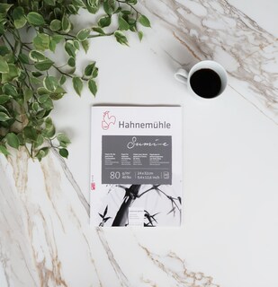 Foto 2 | Papel Hahnemühle Sumi-e, 80 G/m², 24 X 32 Cm, Blanco, 20 Hojas - Venta Internacional.