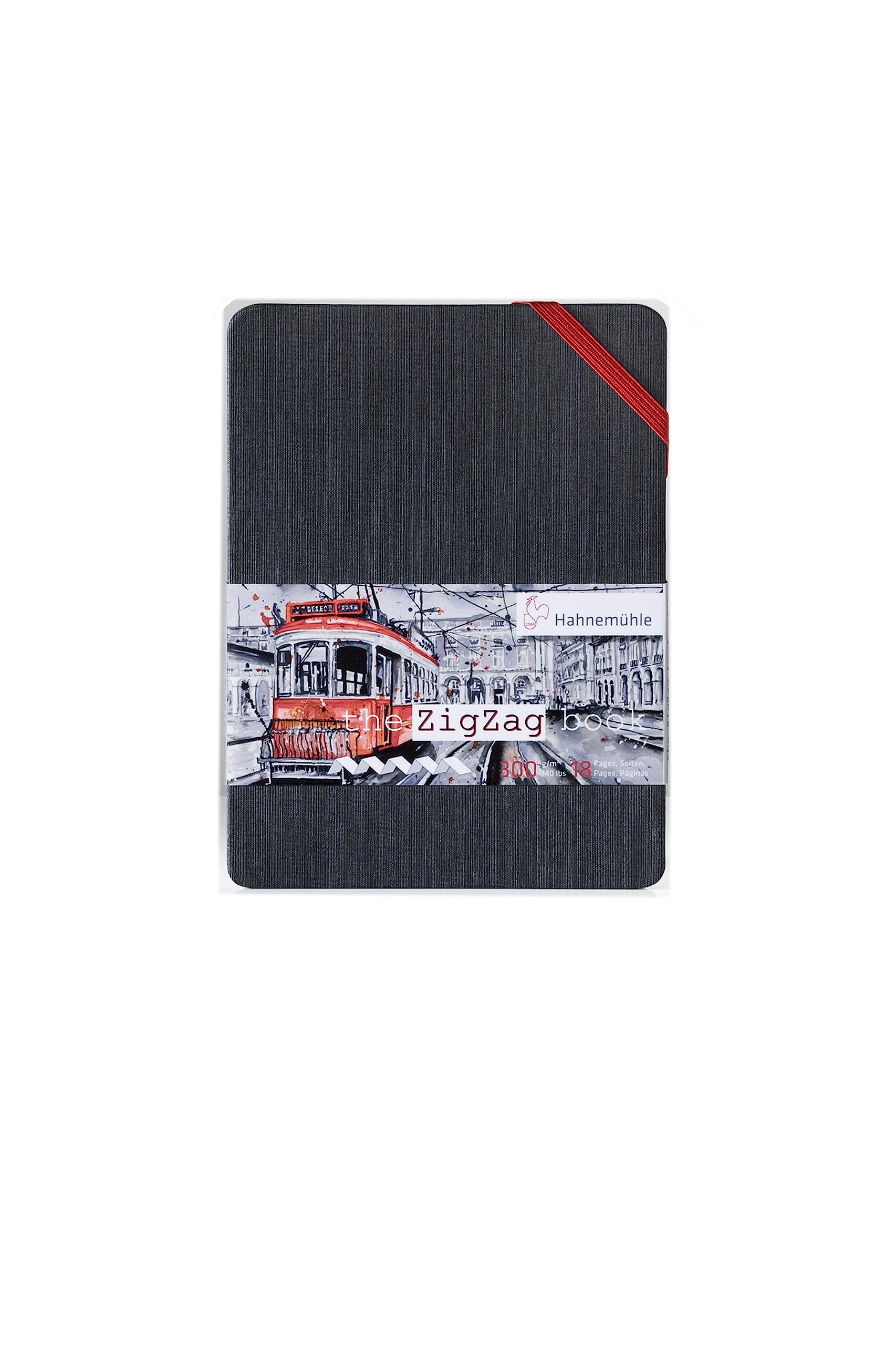 Cuaderno De Bocetos Hahnemühle Zig Zag, A6, Acuarela, 18 Hojas, 300 G/m² - Venta Internacional. $525