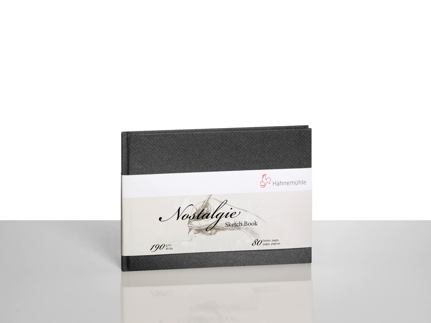 Foto 3 pulgar | Cuaderno De Bocetos Hahnemühle Nostalgie A5 Landscape, 40 Hojas - Venta Internacional.