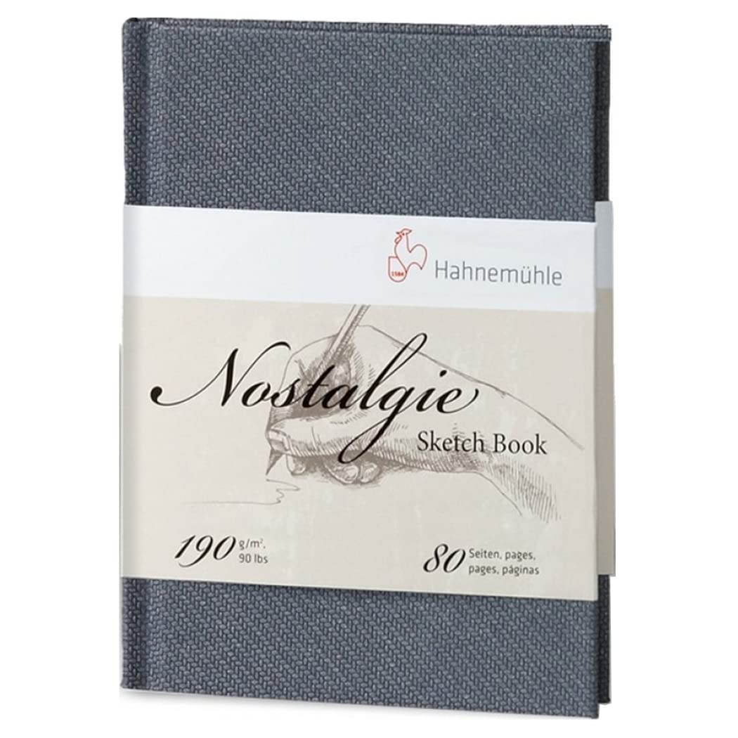 Foto 2 pulgar | Cuaderno De Bocetos Hahnemühle Nostalgie, A5, 190 G/m², 80 Páginas - Venta Internacional.