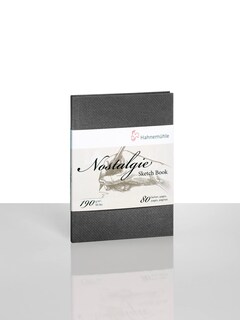Foto 2 | Cuaderno De Bocetos Hahnemühle Nostalgie, A5, 190 G/m², 80 Páginas - Venta Internacional.