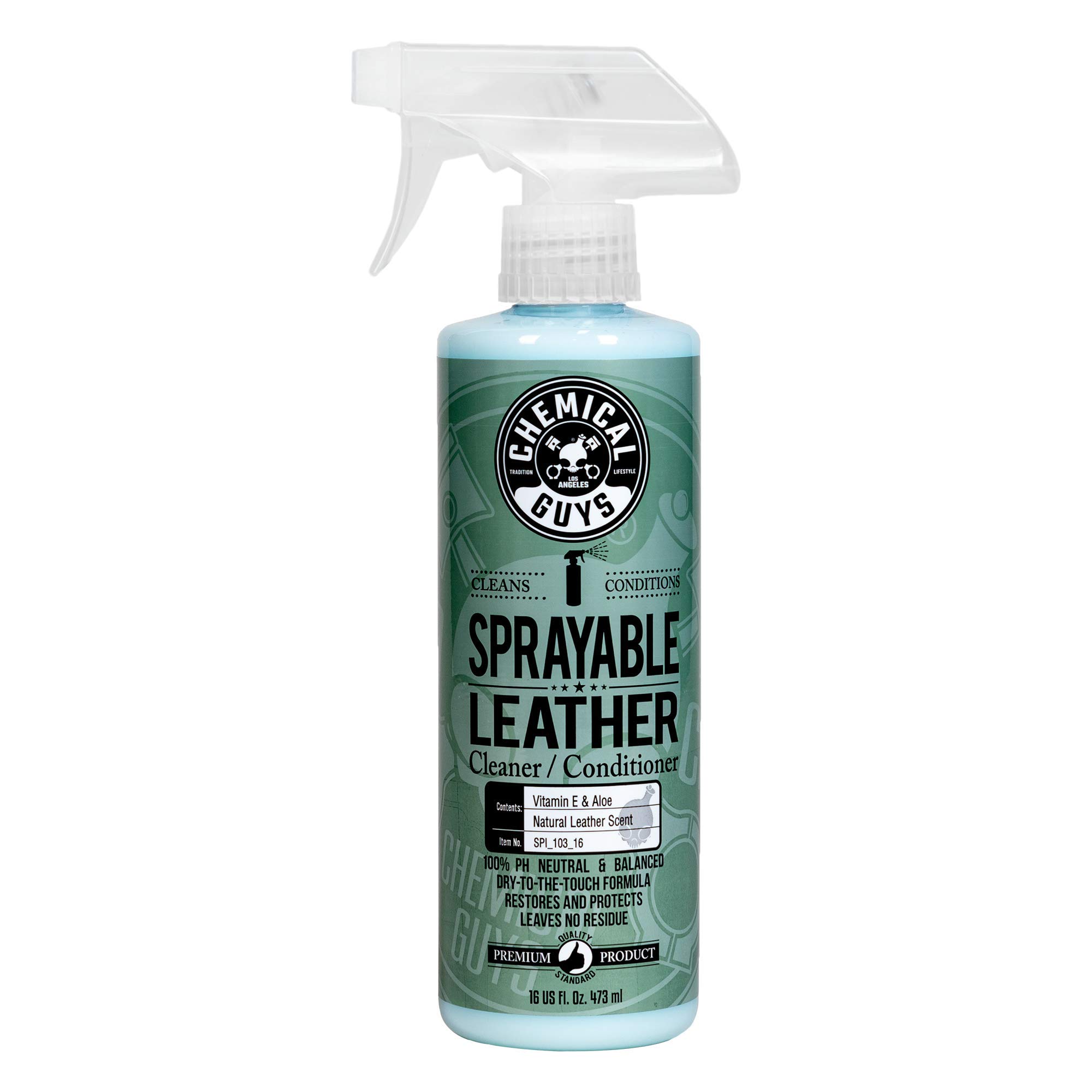 Foto 1 | Limpiador Y Acondicionador De Cuero En Aerosol Chemical Guys - Venta Internacional.