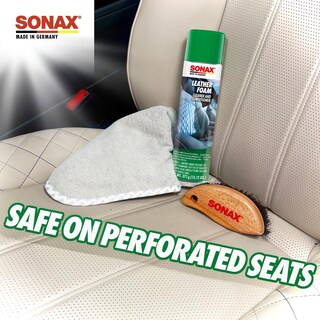 Foto 4 | Limpiador Y Acondicionador De Cuero Sonax Leather Foam 385 Ml - Venta Internacional.