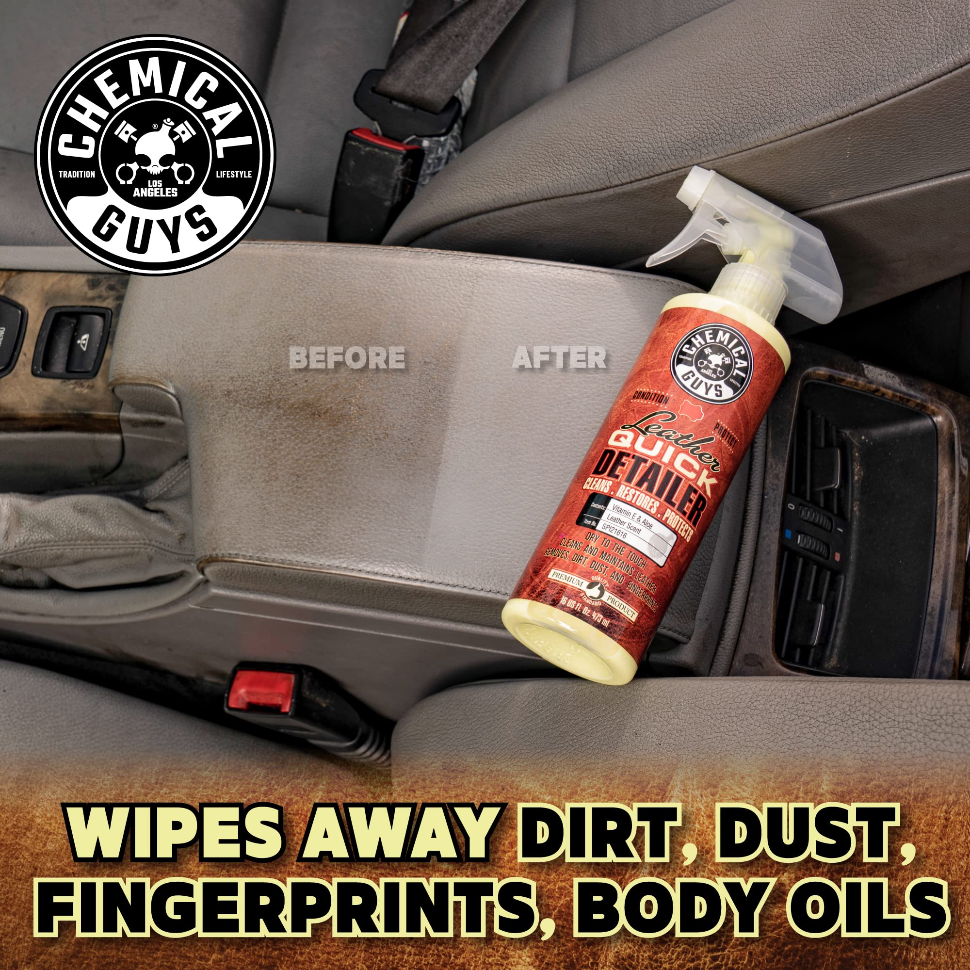 Foto 7 pulgar | Quick Detailer De Cuero Chemical Guys Spi21616 473 Ml - Venta Internacional.
