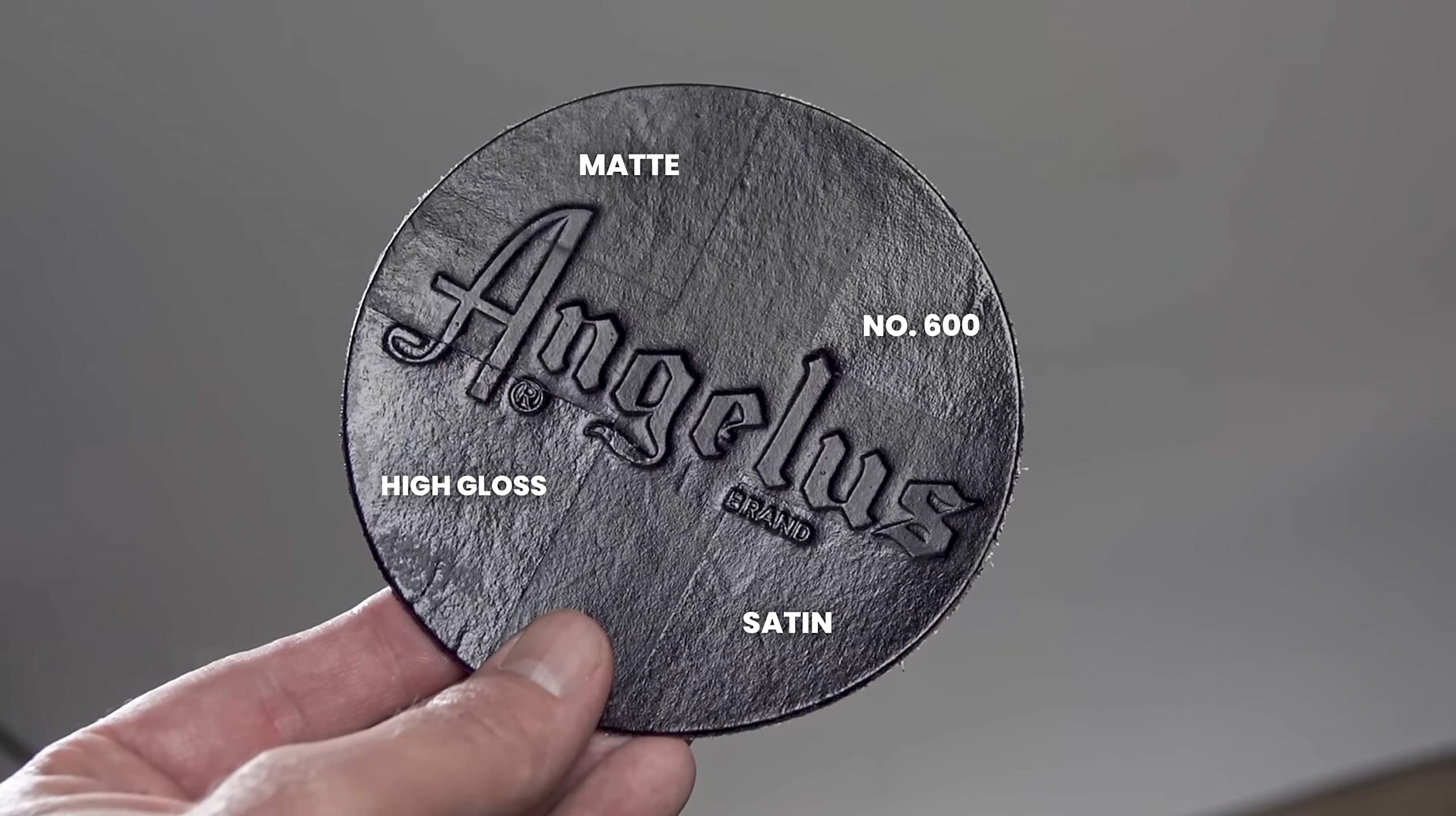 Foto 5 | Acabador De Pelo Transparente Para Piel Angelus, 4 Capas, Mate, 120 Ml - Venta Internacional.
