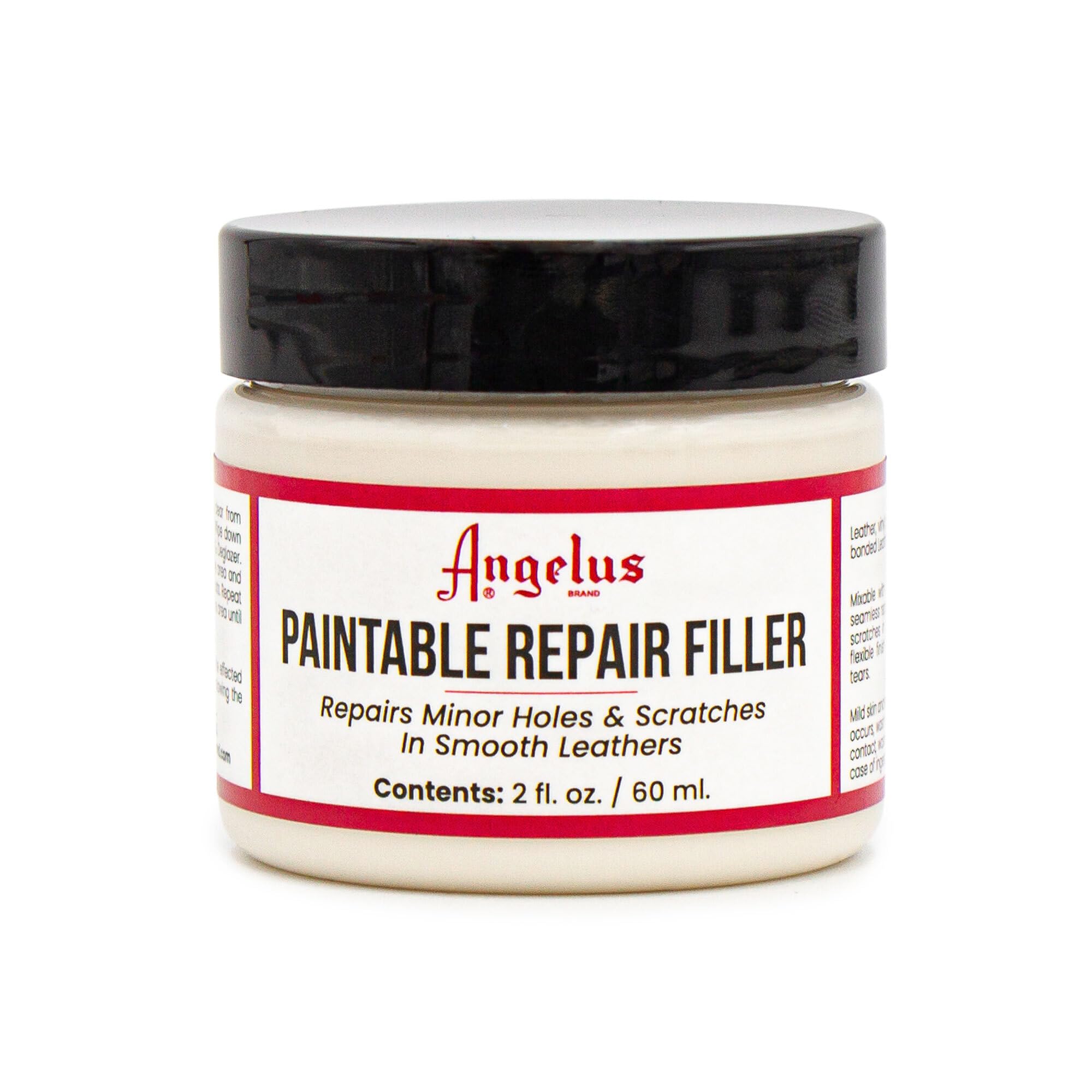 Relleno De Piel Angelus Para Agujeros, Rasgaduras, Grietas Y Arañazos, 60 Ml - Venta Internacional. $973