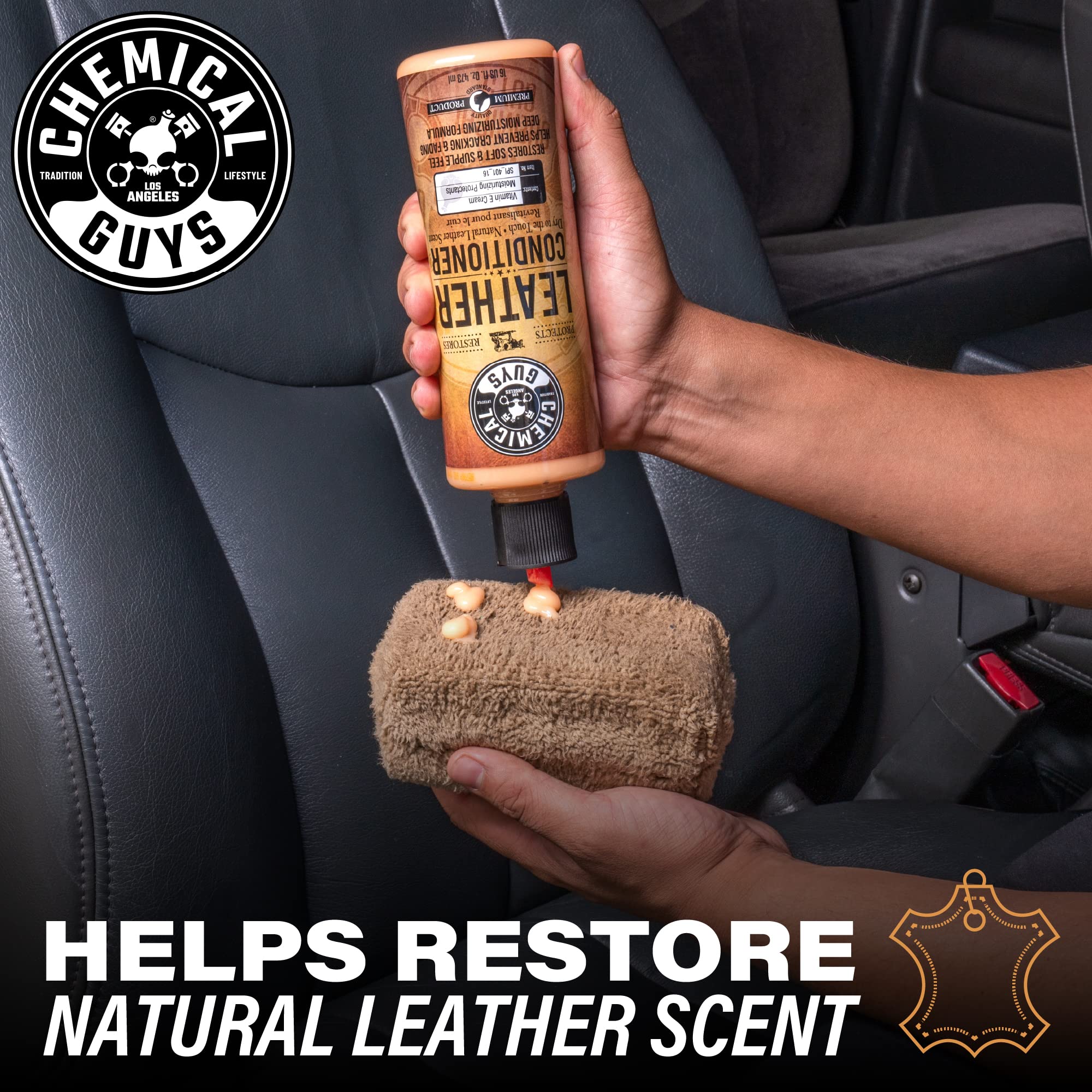 Foto 4 pulgar | Acondicionador De Cuero Chemical Guys Vintage Series 3.8l - Venta Internacional.
