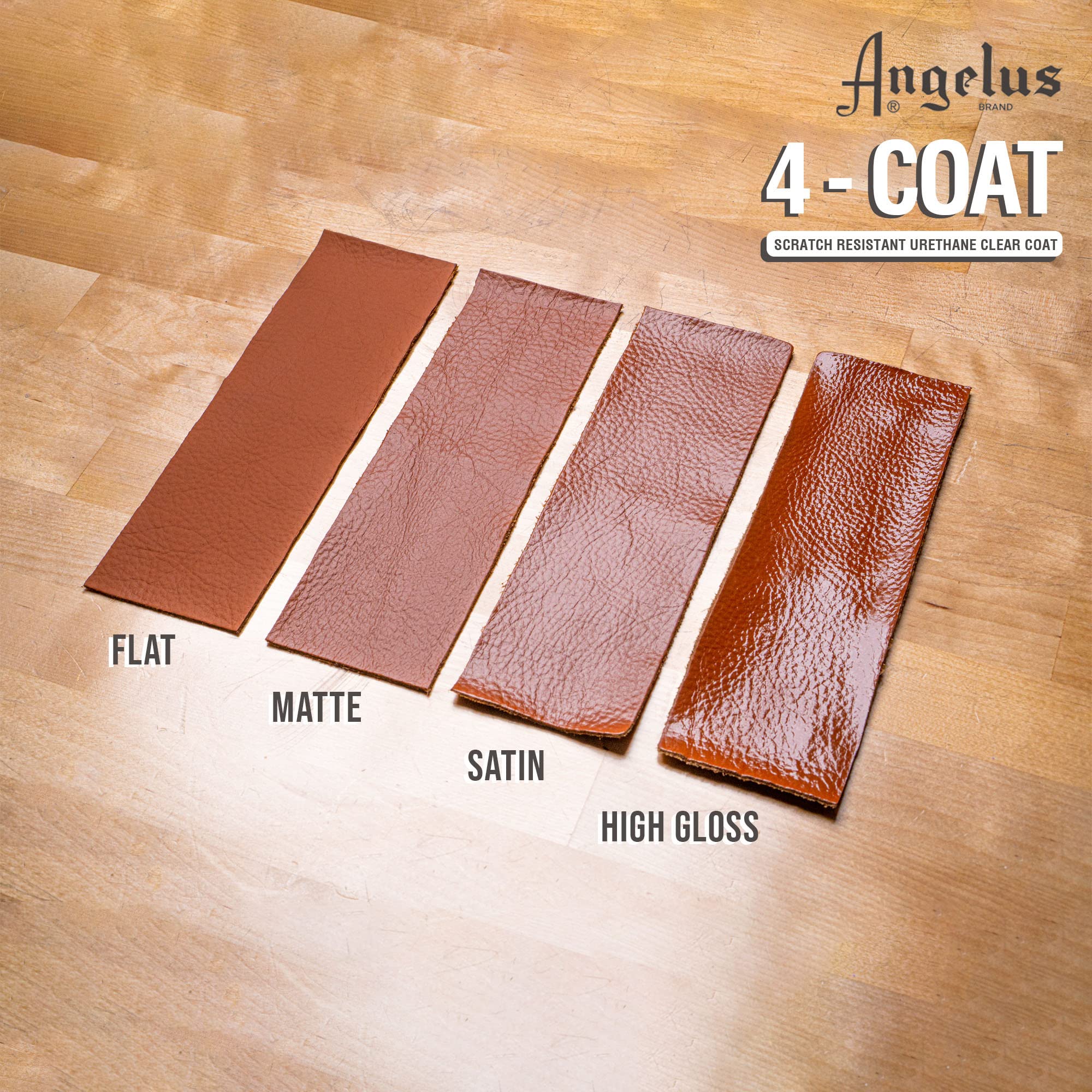Foto 3 | Sellador De Cuero Angelus Satin, 4 Capas, Resistente A Los Arañazos, 120 Ml - Venta Internacional.