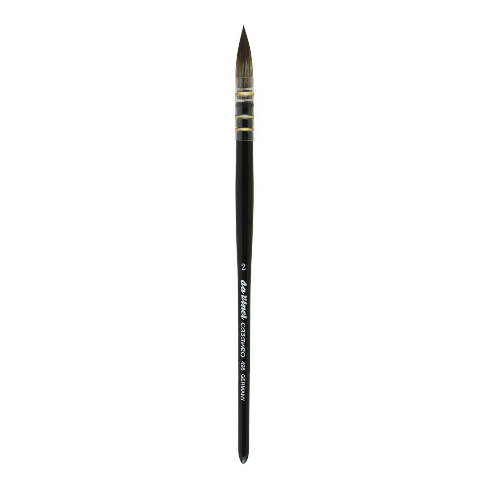 Foto 1 | Pincel Para Acuarela Da Vinci 498 Tamaño 2, Pluma Redonda Vegana - Venta Internacional.