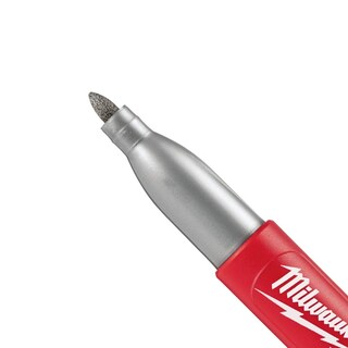 Foto 4 | Rotulador Milwaukee Inkzall Plateado Metalizado De Punta Fina X2 - Venta Internacional.