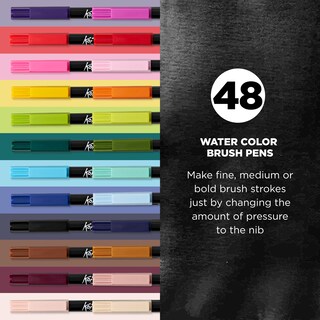Foto 2 | Juego De Rotuladores Para Acuarela Sakura Koi Para Colorear, Paquete De 48 - Venta Internacional.